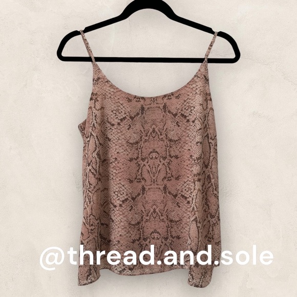 Rachel Zoe Snakeprint Tank Top - Picture 2 of 4